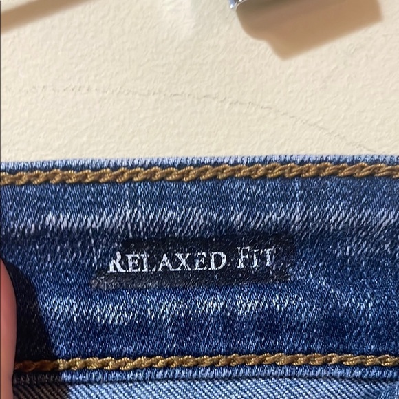 Womens Judy Blue Relaxed Fit Distressed Jeans - Picture 3 of 6